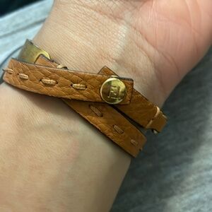Fendi Leather Cuff Fashion Bracelets